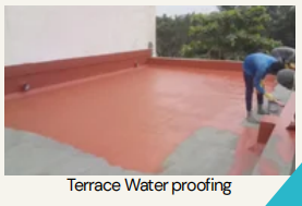 Terrace Water proofing